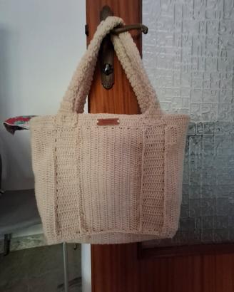 borsa a spalla uncinetto 