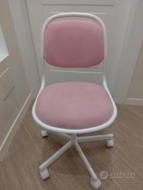 Sedia bambini girevole Ikea 