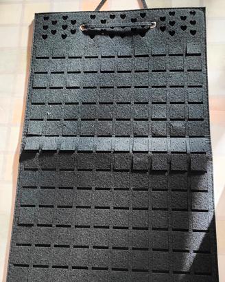 porta orecchini da appendere in feltro