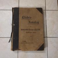 Catalogo tipografico “Clichés-Katalog” Benziger