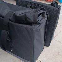 Borse decathlon per bici 500 2x 20 L nere