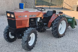 Trattore fiat 460 DT frutteto con Fresa Celli
