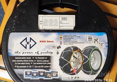 catene nuove da neve Citroen C3 