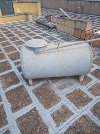 serbatoio acqua zincato 