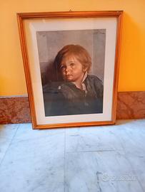 Quadro bambino piangente "Giovanni Bragolin"