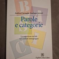 Testo universitario Parole e Categorie