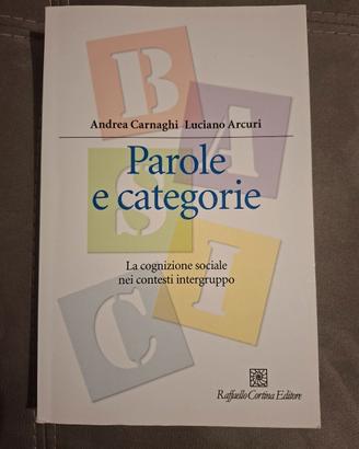 Testo universitario Parole e Categorie