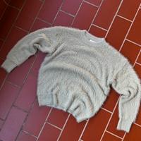 Knit sweater pullover stone rare vintage Size M