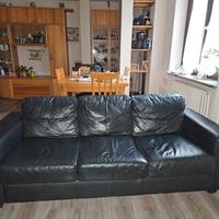 divano e poltrona ecopelle