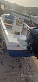 Barca lancia con motore 20cv mercury
