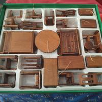 Set mobili per casa delle bambole