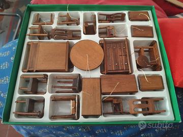 Set mobili per casa delle bambole