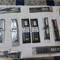 Stock 10 pezzi memorie DDR400 da 512MB, 1GB e 2GB