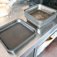 vaschette per cottura usate