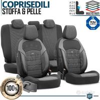 COPRISEDILI Auto Universali Tessuto Pelle COMPLETI