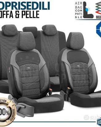 COPRISEDILI Auto Universali Tessuto Pelle COMPLETI