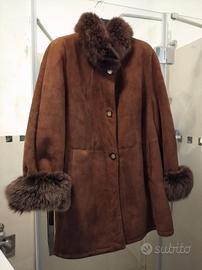 Cappotto donna in Vero Montone Shearling Vintage 