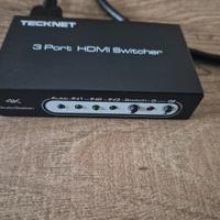 HDMI Switcher a 3 porte TECKNET