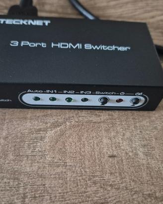 HDMI Switcher a 3 porte TECKNET