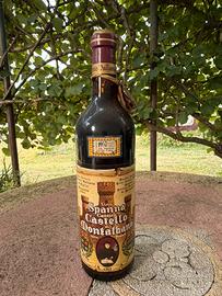 Vino rosso Spanna Castello Montalbano anno 1957