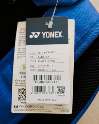 Zaino borsa tennis yonex