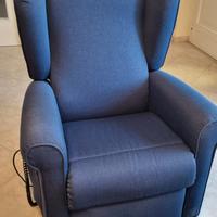 Poltrona elettrica reclinabile alzapersone