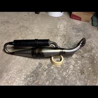 Marmitta scooter team 3 per minarelli orizzontale