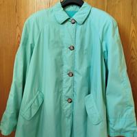 Trench double face verde 