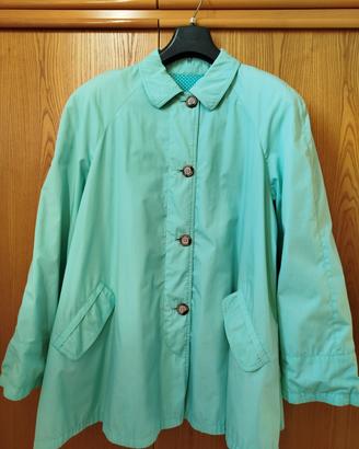 Trench double face verde 