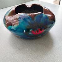 Posacenere in ceramica Ricard vintage.