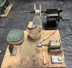 Bobinatrice KATSU d'Epoca con Base Artigianale