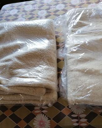 Coperta con coprimaterasso merino letto singolo