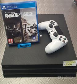 Playstation 4 PRO con joypad e gioco con garanzia