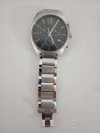 orologio argentato Calvin Klein