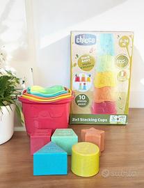Chicco - 2in1 Stacking cups - 6-36 mesi