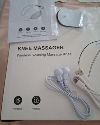 Massaggiatore Ginocchio Wireless con Calore