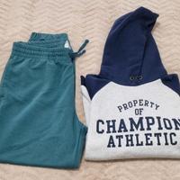 New Balance/Champion Tuta Taglia M Uomo