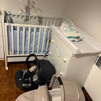 set completo per bambino + seggiolone per mangiare