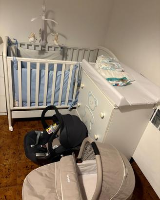 set completo per bambino + seggiolone per mangiare