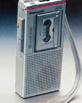 Panasonic RN 201 microcassette recorder portatile