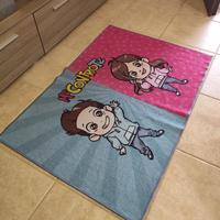 tappeto Me contro te cameretta bambina 