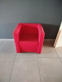 poltroncine rosse