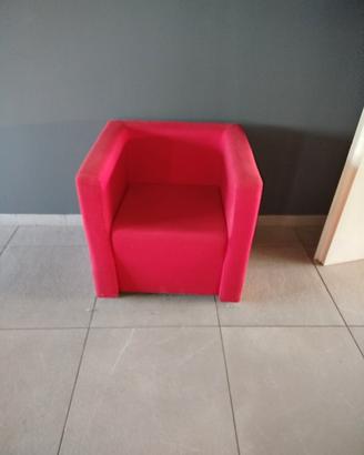 poltroncine rosse