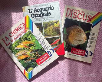 Lotto (x3)  libri acquario / acquariofilia