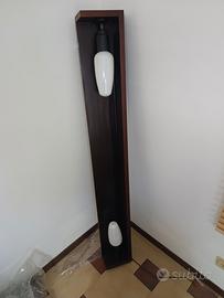 struttura luci per specchio 