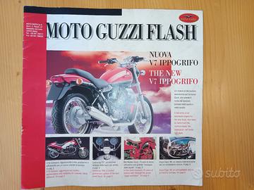 brochure depliant Moto Guzzi V7 Ippogrifo 