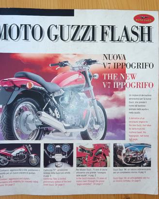 brochure depliant Moto Guzzi V7 Ippogrifo 