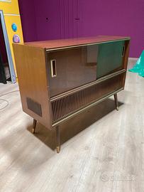 Mobile Radio Giradischi WEGA Stereo Anni ’60