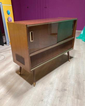 Mobile Radio Giradischi WEGA Stereo Anni ’60