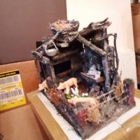 Scena presepe porcile/stalla nuovo 